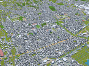 hamamatsu city shizuoka japan 90km Modelo 3D