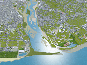 hamamatsu city shizuoka japan 90km Modelo 3D