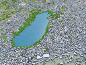 hamamatsu city shizuoka japan 90km Modelo 3D