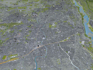 hamamatsu city shizuoka japan 90km Modelo 3D