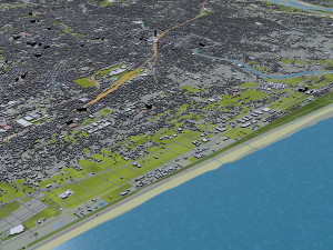 hamamatsu city shizuoka japan 90km Modelo 3D