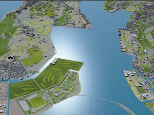 hamamatsu city shizuoka japan 90km Modelo 3D