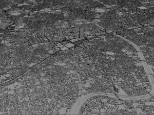 hamamatsu city shizuoka japan 90km Modelo 3D