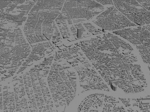 hamamatsu city shizuoka japan 90km Modelo 3D