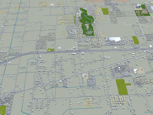harlingen city texas usa 40km 3D मॉडल