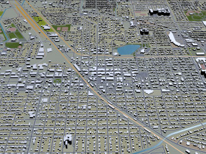 harlingen city texas usa 40km 3D मॉडल