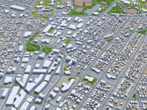 helena city montana usa 20km Modelo 3D