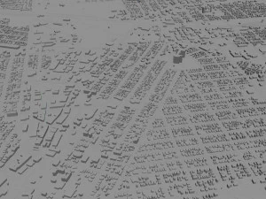 helena city montana usa 20km 3D Model