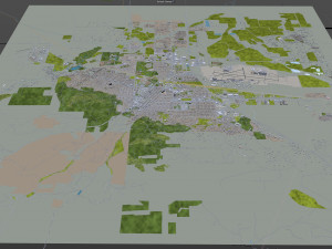helena city montana usa 20km Modelo 3D