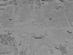 irving city texas usa 30km 3D Модель