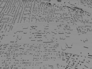 jackson city mississippi usa 40km 3D Model