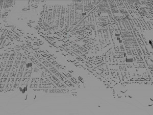 janesville city wisconsin usa 30km 3D Модель