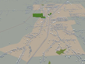 jefferson city missouri usa 30km 3D Model