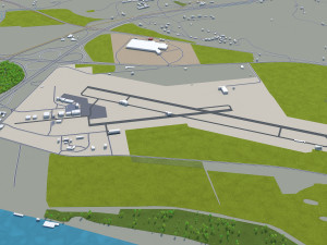 jefferson city missouri usa 30km 3D Model