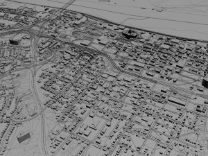 jefferson city missouri usa 30km 3D Model