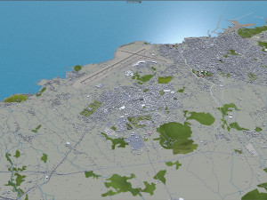 jeju city south korea 120km 3D Модель