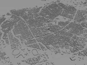 jeju city south korea 120km 3D Модель