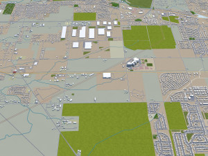 joliet city illinois usa 40km Modelo 3D