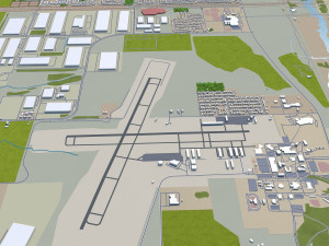 joliet city illinois usa 40km Modelo 3D