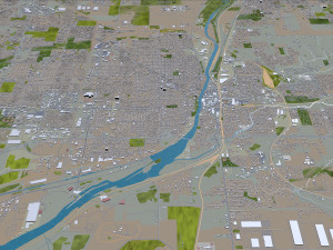 joliet city illinois usa 40km Modelo 3D
