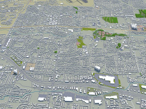 killeen city texas usa 25km Modelo 3D