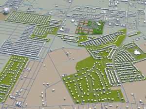 killeen city texas usa 25km Modelo 3D
