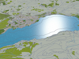 klagenfurt city austria 30km Modelo 3D