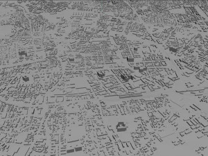 klagenfurt city austria 30km 3D Model