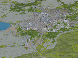klagenfurt city austria 30km Modelo 3D