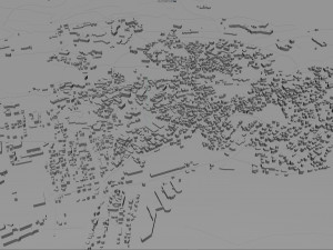 kusatsu cityma japan 15km 3D Модель