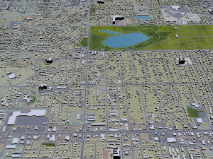 lakewood city colorado usa 30km Modello 3D