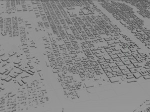 laredo city texas usa 60km 3D 模型