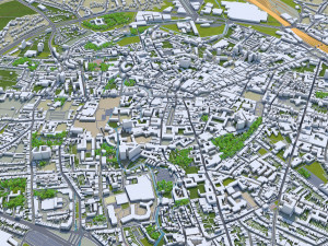 league city texas usa 30km 3D 模型