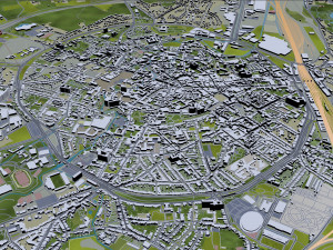 league city texas usa 30km 3D 模型