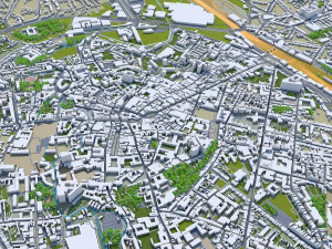 league city texas usa 30km 3D 模型