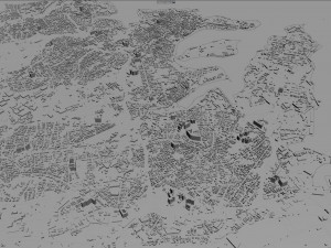 Malta city 50km 3D 모델