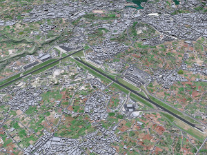 Malta city 50km 3D 모델
