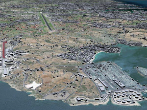 Malta city 50km 3D Model