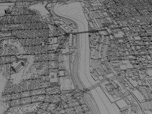 manchester city new hampshire usa 30km 3D Model