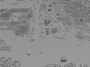 mckinney city texas usa 20km 3D 모델