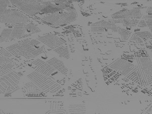 mesquite city texas usa 30km 3D Model