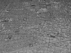 midland city texas usa 30km Modèle 3D