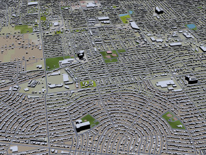 midland city texas usa 30km Modèle 3D
