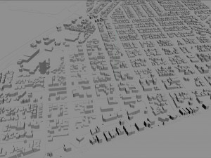 morro bay city california usa 15km Modelo 3D