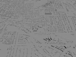 murfreesboro city tennessee usa 30km Modello 3D