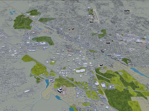 murfreesboro city tennessee usa 30km Modello 3D