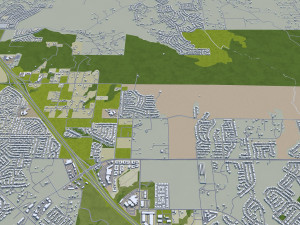 murrieta city california usa 20km 3D Model