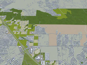 murrieta city california usa 20km 3D Model