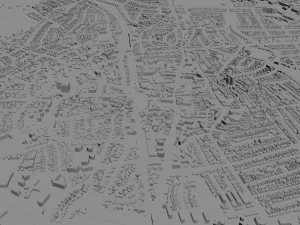 naarden bussum city netherlands 20km 3D Model