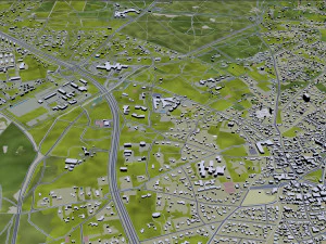 naarden bussum city netherlands 20km 3D Model